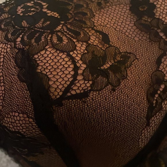 💖 Dita Von Teese Savoir Faire Lace NWT Bra And Panty Set Panty is size 18 US - Picture 3 of 4